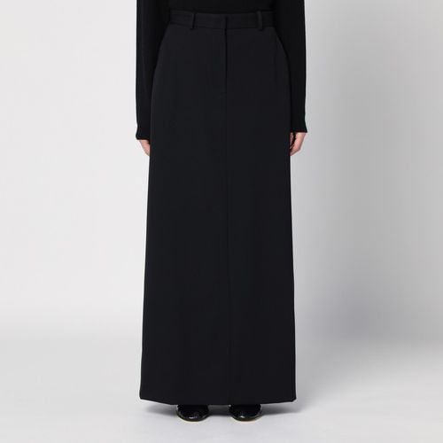 Black wool Roux skirt - The Row - Modalova