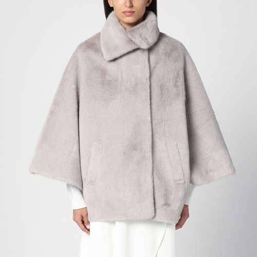 Light grey faux fur coat - SWD by S.w.o.r.d. - Modalova