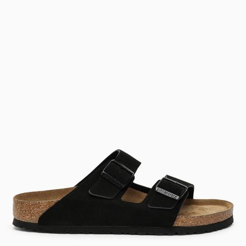 Black suede Arizona slide - Birkenstock - Modalova