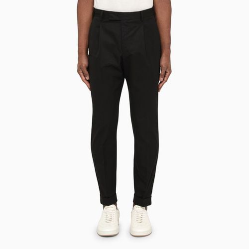 Black cotton Rebel trousers - PT Torino - Modalova