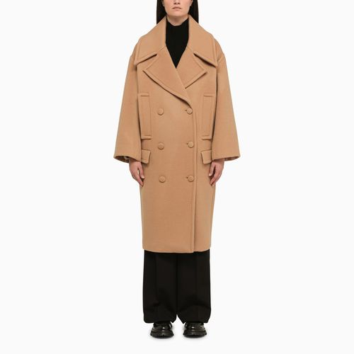 Maxi cappotto doppiopetto Carmen cammello - Margaux Lönnberg - Modalova