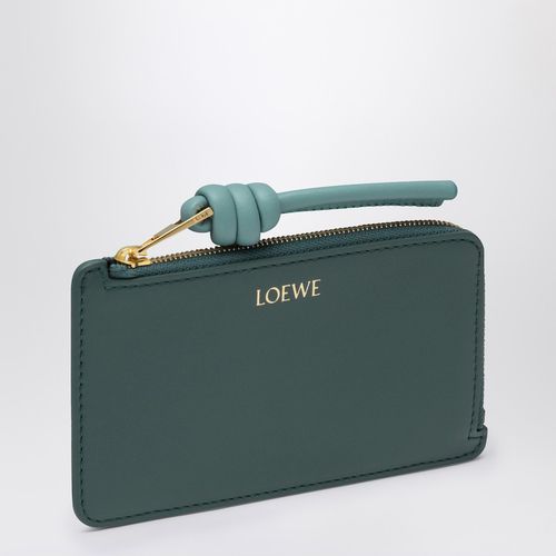 Knot /blue card case with coin purse - Loewe - Modalova