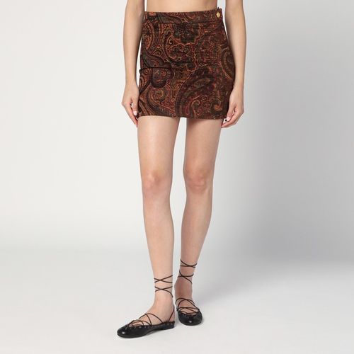 Mini skirt with jacquard pattern - Chloé - Modalova