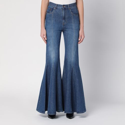 Midnight blue denim flare jeans - Chloé - Modalova