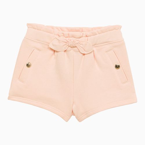 Pale pink cotton shorts - Chloé - Modalova