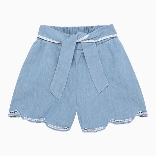 Light blue denim shorts - Chloé - Modalova