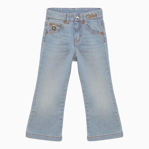 Washed-effect denim jeans - Chloé - Modalova