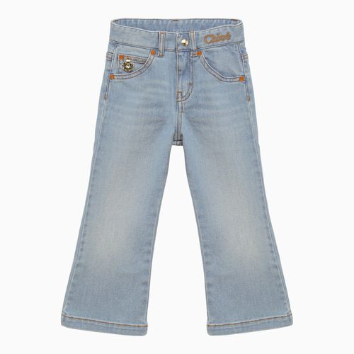 Washed-effect denim jeans - Chloé - Modalova