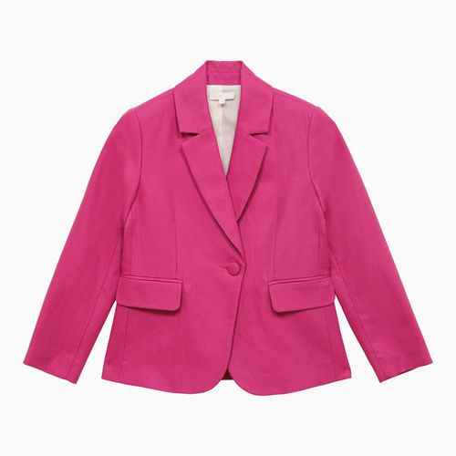 Single-breasted jacket in linen and cotton - Chloé - Modalova