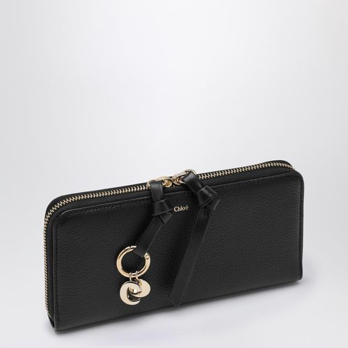 Alphabet black zipped wallet - Chloé - Modalova