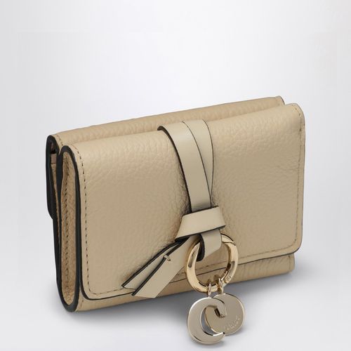 Alphabet mini trifold beige wallet - Chloé - Modalova