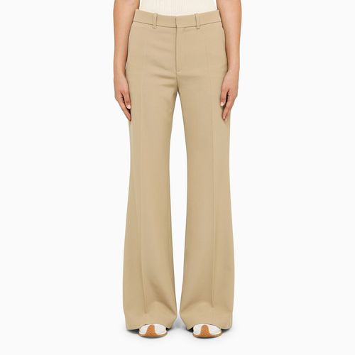 Beige flared trousers - Chloé - Modalova