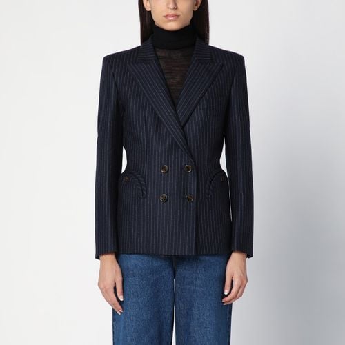 Charmer wool and cashmere double-breasted pinstripe blazer - Blazé Milano - Modalova