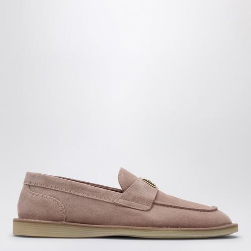 Mauve suede loafer - Dolce&Gabbana - Modalova