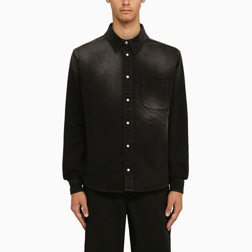 Black washed denim shirt - Marni - Modalova