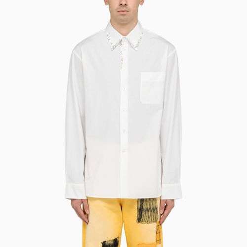 Classic white poplin shirt - Marni - Modalova