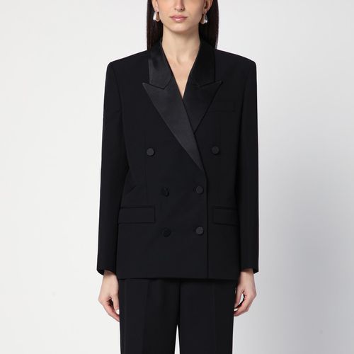 Ross black double-breasted jacket - ANINE BING - Modalova