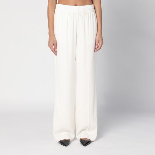 Ivory viscose trousers - ANINE BING - Modalova