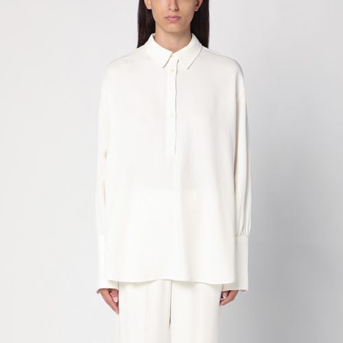 Ivory viscose shirt - ANINE BING - Modalova