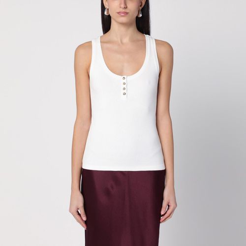 Alessia ivory tank top - ANINE BING - Modalova