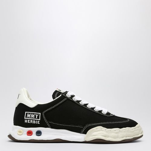 Harbie Low black canvas sneaker - Maison MIHARA YASUHIRO - Modalova