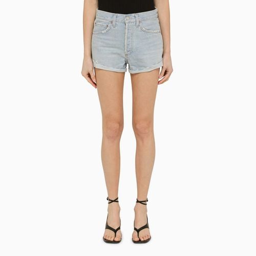 Shorts in regenerated denim - AGOLDE - Modalova