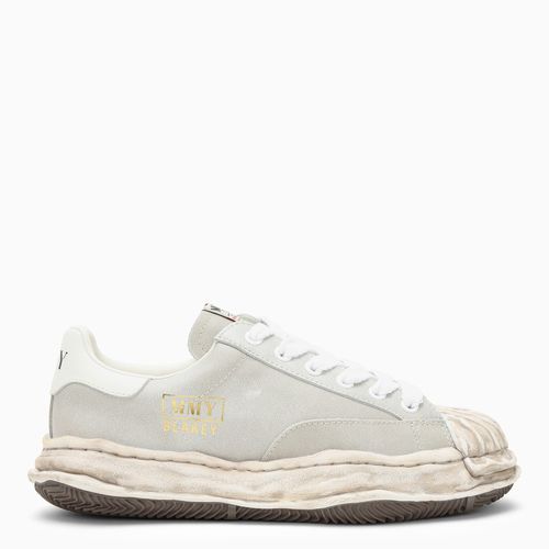 Blakey light grey leather low trainer - Maison MIHARA YASUHIRO - Modalova