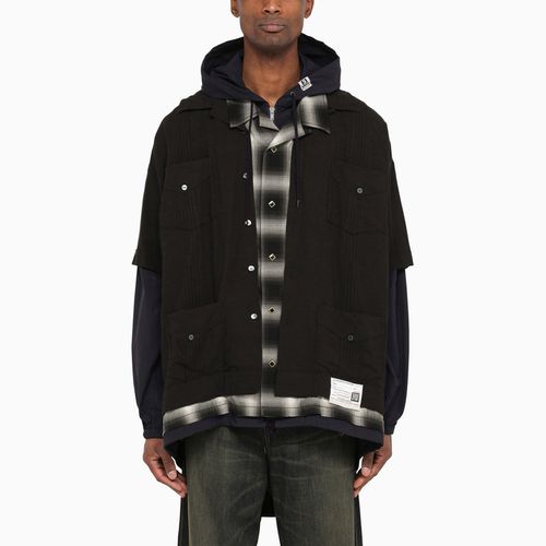 Three-layer hooded shirt - Maison MIHARA YASUHIRO - Modalova