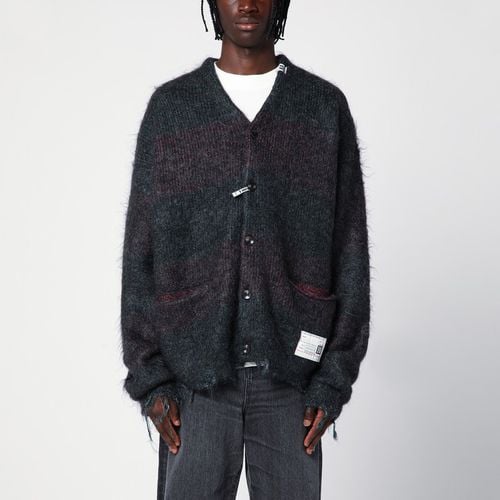 Dark grey cardigan in mohair blend - Maison MIHARA YASUHIRO - Modalova