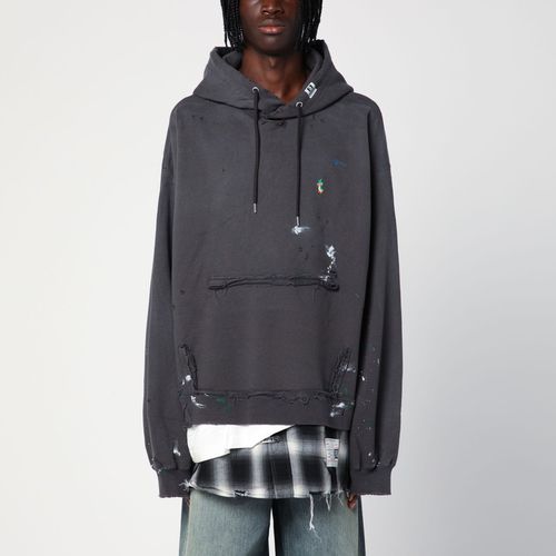 Black Triple Layered Hoodie - Maison MIHARA YASUHIRO - Modalova