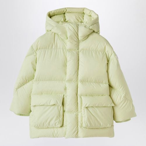 Long down jacket with hood yellow - Il Gufo - Modalova