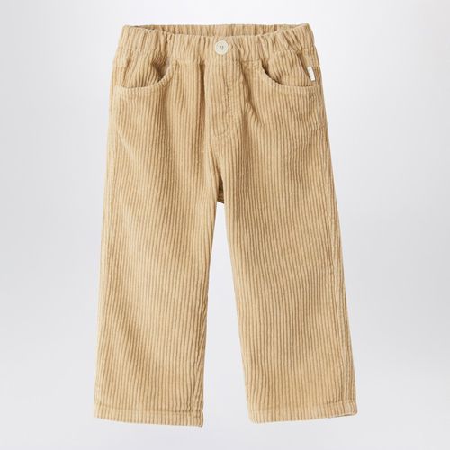 Beige corduroy trousers - Il Gufo - Modalova