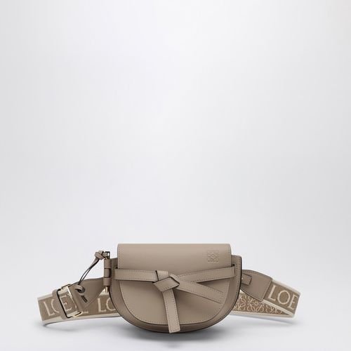 Mini Gate Dual sand leather bag - Loewe - Modalova