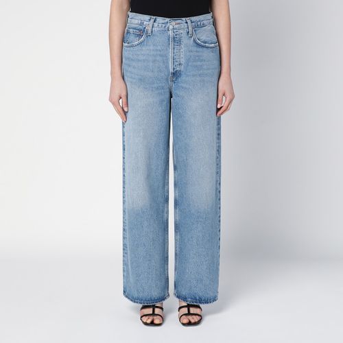 Light straight boyfriend jeans in denim - AGOLDE - Modalova