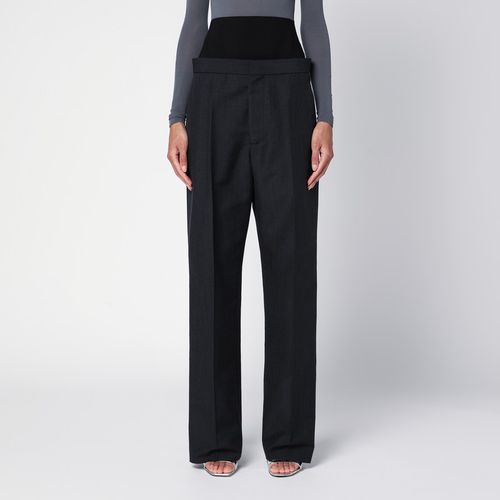 Graue Hose mit Strickband - Alaïa - Modalova