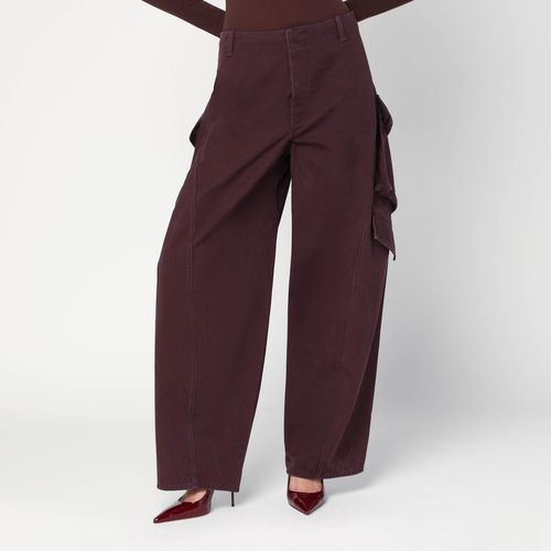 Bordeaux chino cargo pants - Alaïa - Modalova