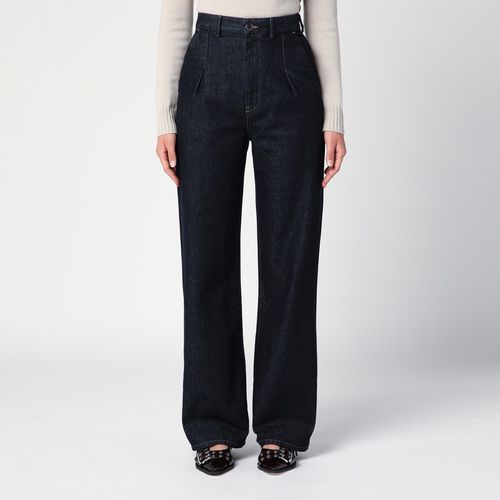 Dark wide jeans in organic denim - Loulou Studio - Modalova