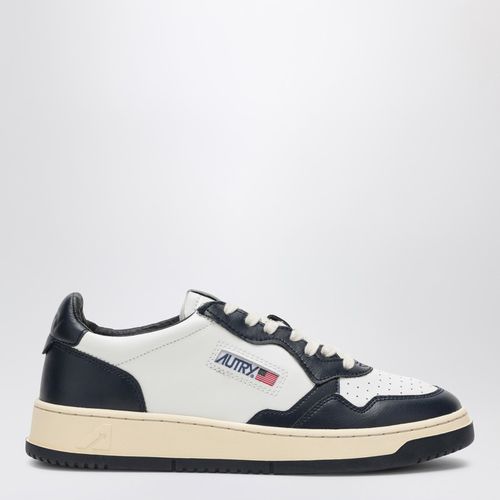 Blue leather Medalist low-top sneakers - AUTRY - Modalova