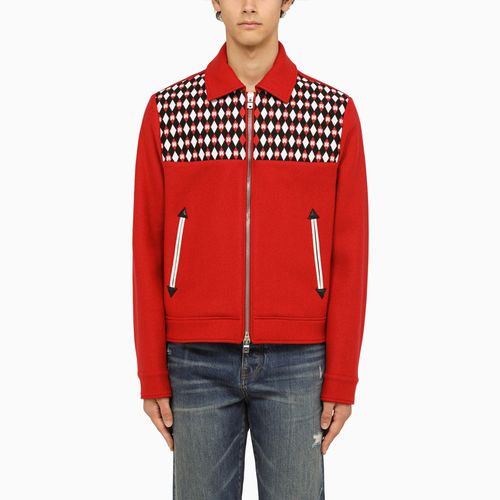 Wool jacket with diamond pattern - AMIRI - Modalova