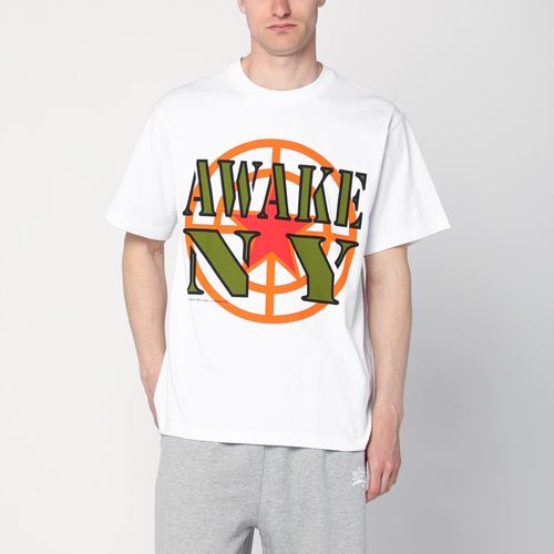 White T-shirt with target print - Awake NY - Modalova