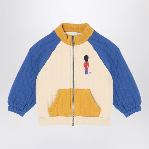 Little Tin Soldier quilted sweatshirt with zip - Bobo Choses - Modalova