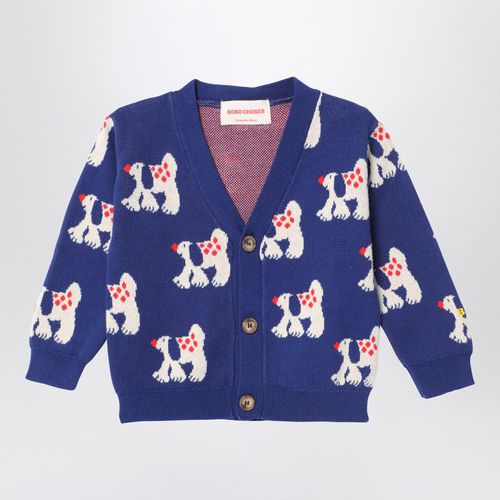 Cardigan Fairy Dog blu navy - Bobo Choses - Modalova