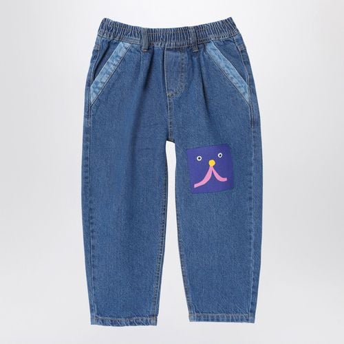 Blaue Jeans Funny Face - Bobo Choses - Modalova