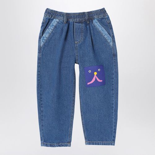 Jeans Funny Face blu - Bobo Choses - Modalova