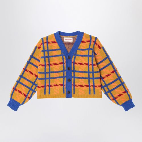 Cardigan con motivo a quadri Madras - Bobo Choses - Modalova