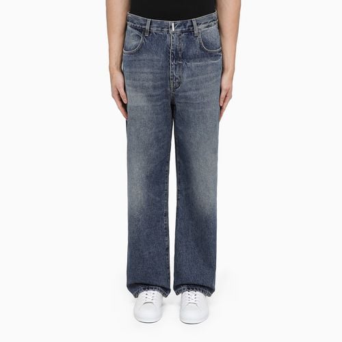 Blue washed-out denim jeans - Givenchy - Modalova