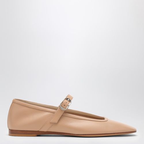 Beige leather Mary Jane ballerina - Le Monde Béryl - Modalova