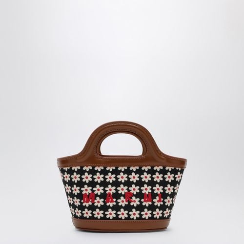 Black micro Tropicalia bag with daisy print - Marni - Modalova