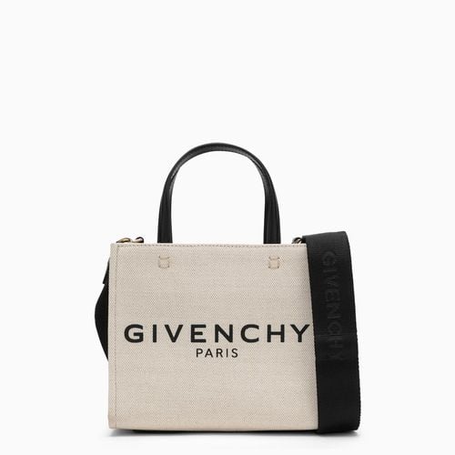 G mini beige canvas tote bag - Givenchy - Modalova