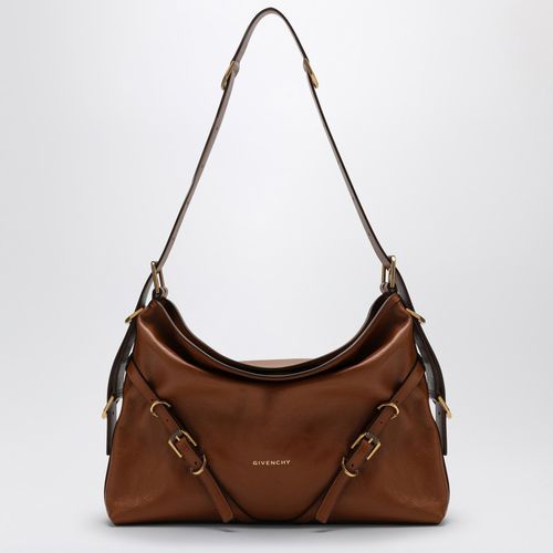 Medium Voyou bag in brown leather - Givenchy - Modalova